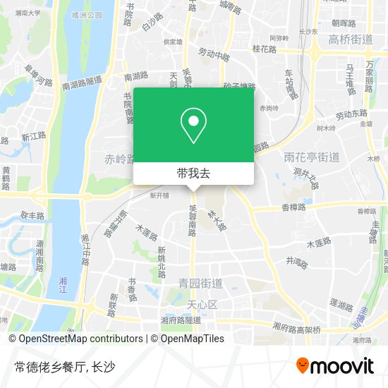 常德佬乡餐厅地图