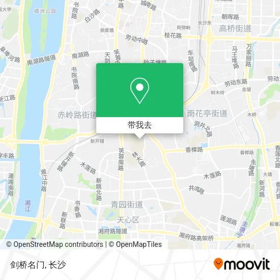 剑桥名门地图