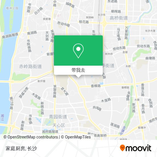 家庭厨房地图