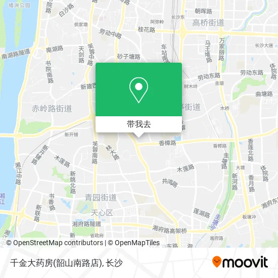 千金大药房(韶山南路店)地图