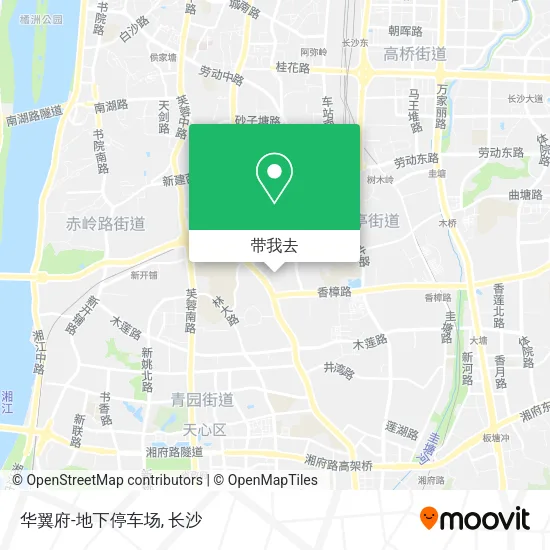 华翼府-地下停车场地图