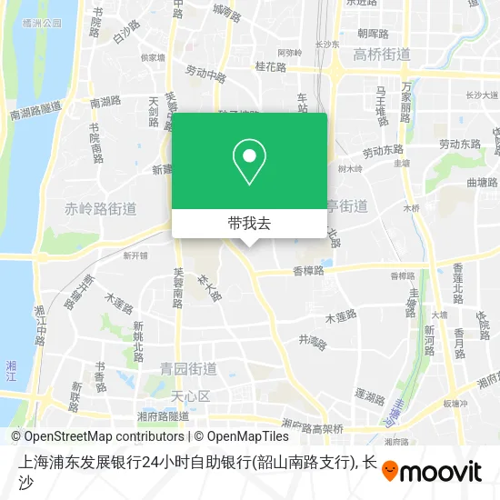 上海浦东发展银行24小时自助银行(韶山南路支行)地图