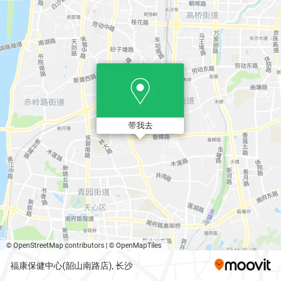 福康保健中心(韶山南路店)地图
