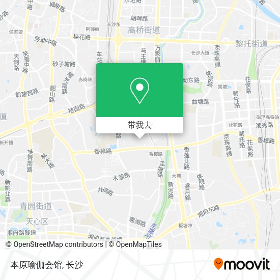 本原瑜伽会馆地图