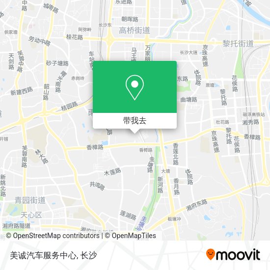 美诚汽车服务中心地图