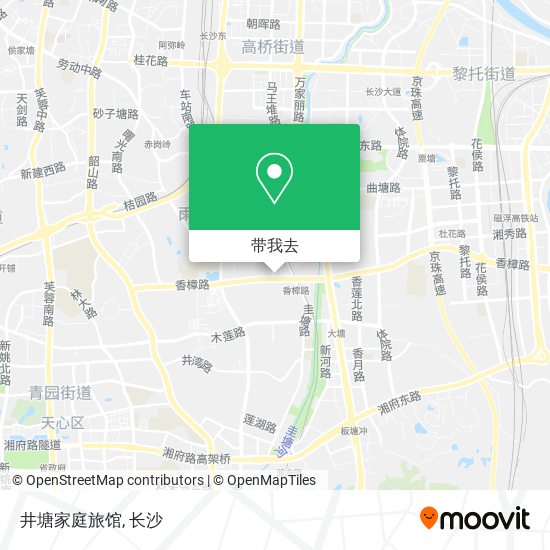 井塘家庭旅馆地图