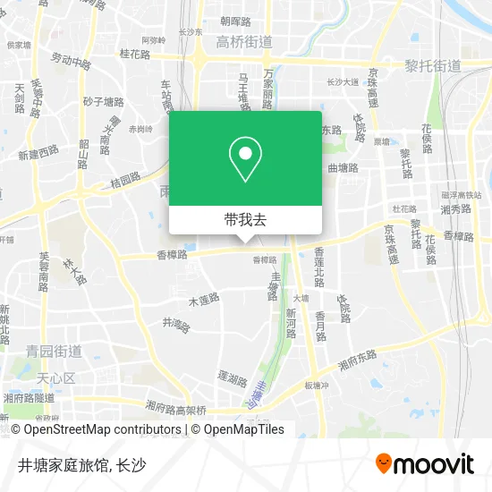 井塘家庭旅馆地图