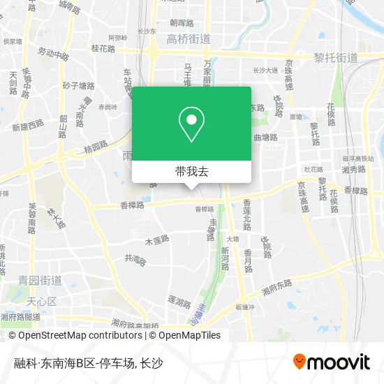 融科·东南海B区-停车场地图