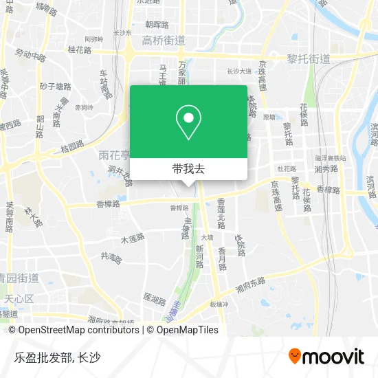乐盈批发部地图