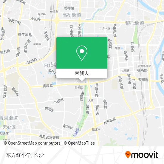 东方红小学地图