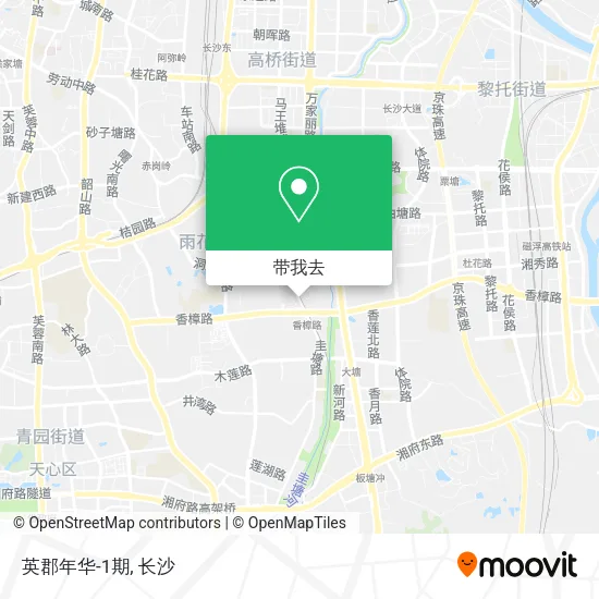 英郡年华-1期地图