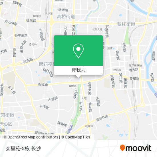 众星苑-5栋地图