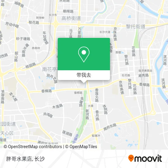 胖哥水果店地图