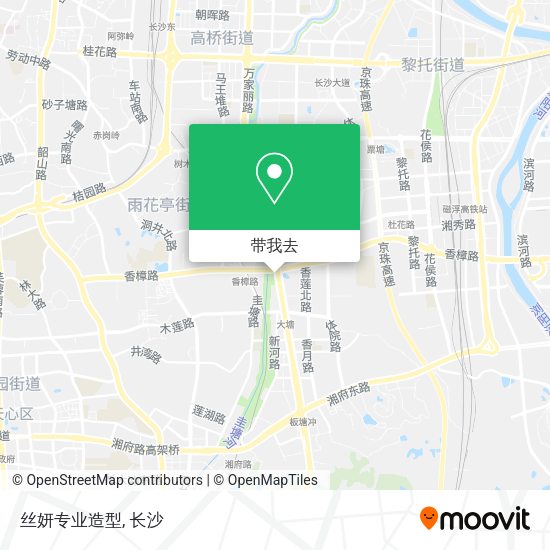 丝妍专业造型地图
