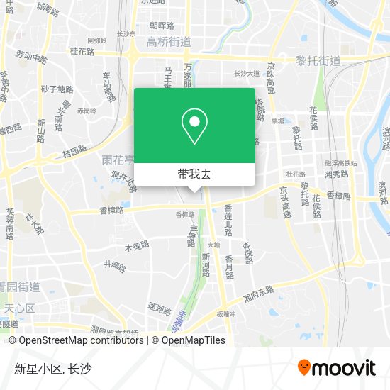 新星小区地图