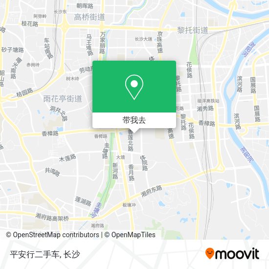 平安行二手车地图