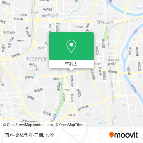 万科·金域华府-三期地图