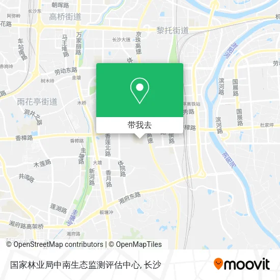 国家林业局中南生态监测评估中心地图