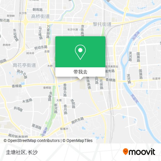 圭塘社区地图