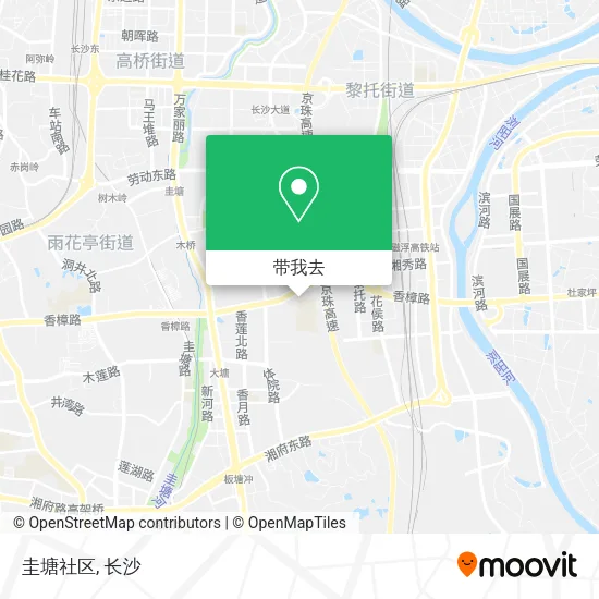 圭塘社区地图