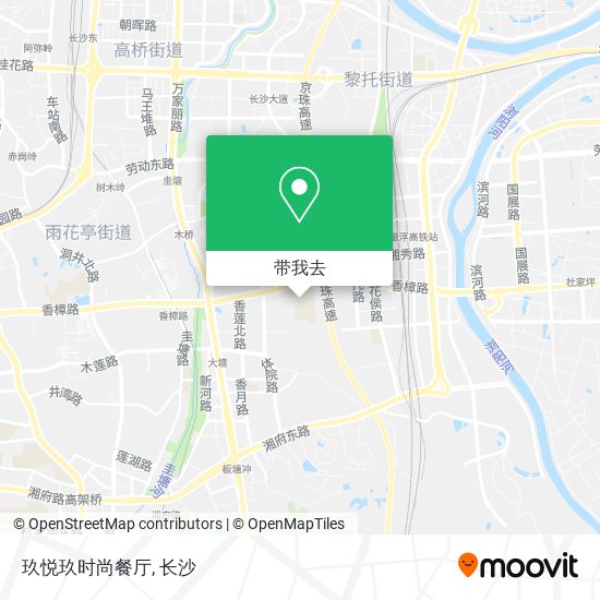 玖悦玖时尚餐厅地图