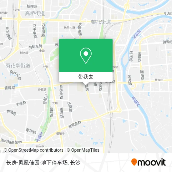 长房·凤凰佳园-地下停车场地图