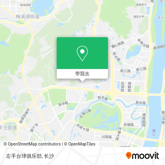 左手台球俱乐部地图