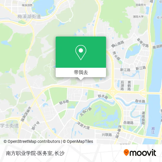 南方职业学院-医务室地图