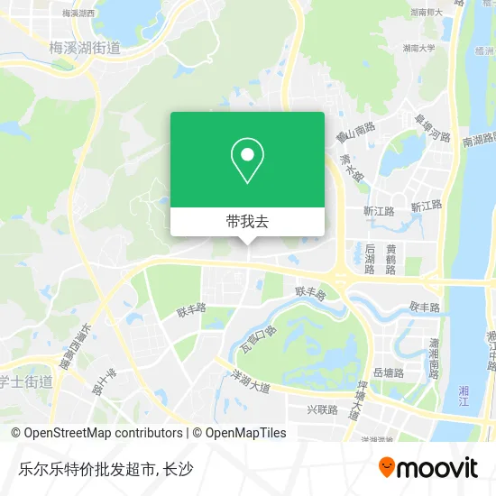 乐尔乐特价批发超市地图