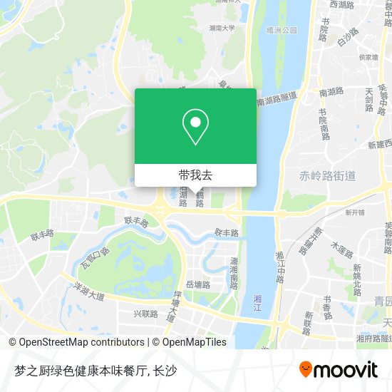 梦之厨绿色健康本味餐厅地图