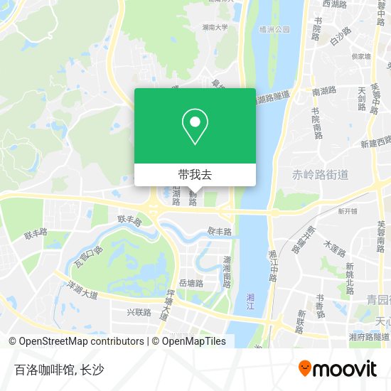 百洛咖啡馆地图