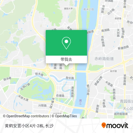 黄鹤安置小区4片-2栋地图