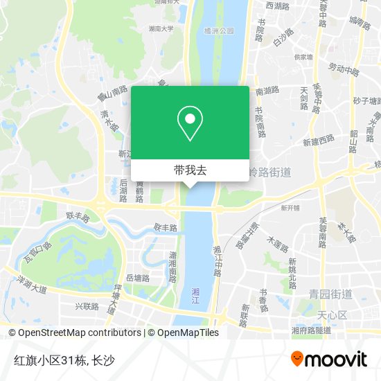 红旗小区31栋地图