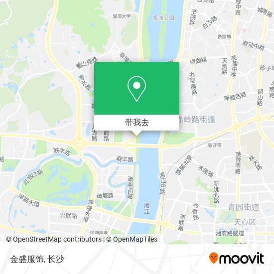 金盛服饰地图