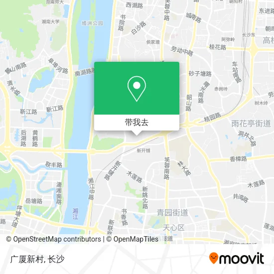 广厦新村地图