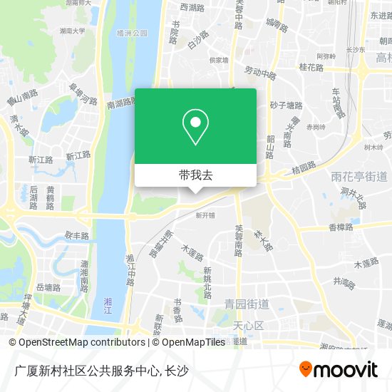 广厦新村社区公共服务中心地图