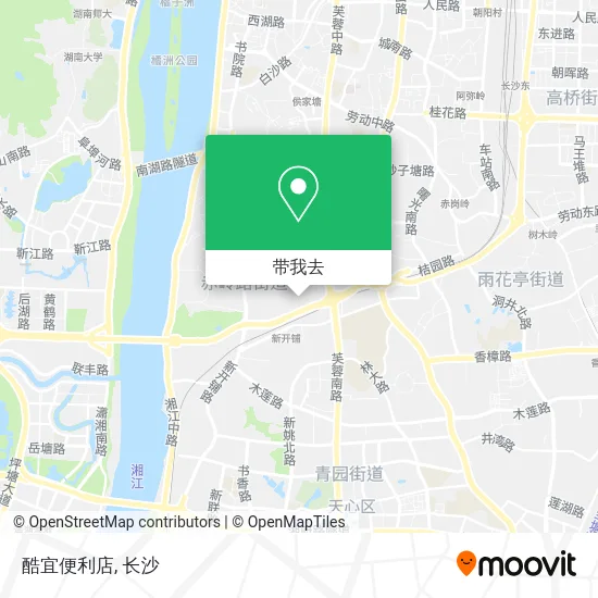 酷宜便利店地图