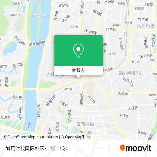 通用时代国际社区-二期地图