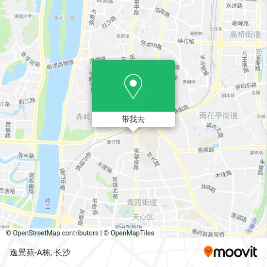 逸景苑-A栋地图