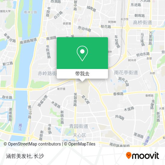 涵哲美发社地图