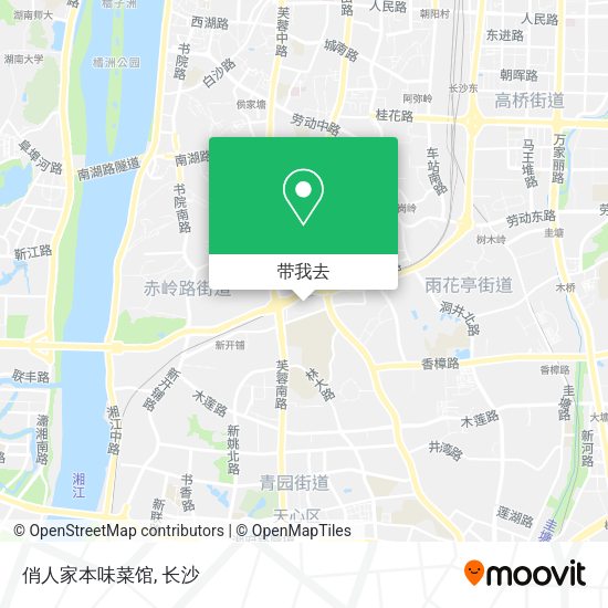 俏人家本味菜馆地图