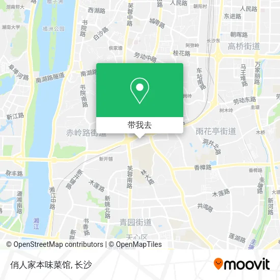 俏人家本味菜馆地图