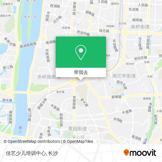 佳艺少儿培训中心地图