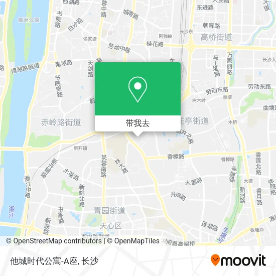 他城时代公寓-A座地图