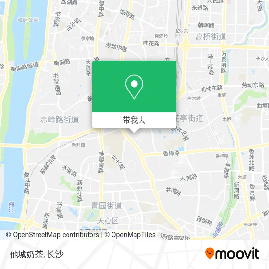 他城奶茶地图