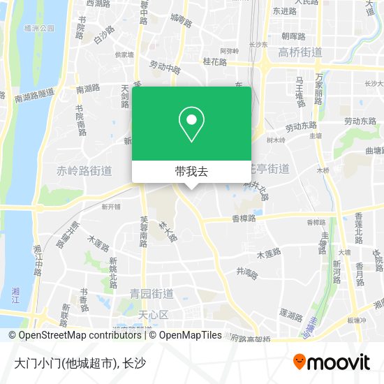 大门小门(他城超市)地图