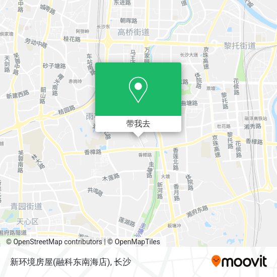 新环境房屋(融科东南海店)地图