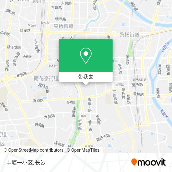 圭塘一小区地图
