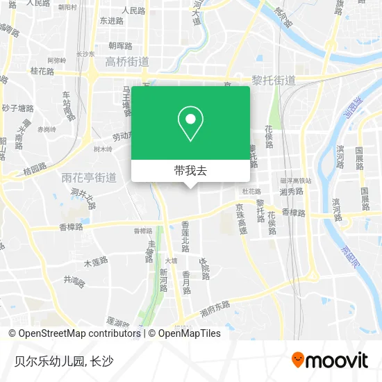 贝尔乐幼儿园地图