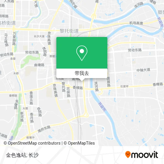 金色逸站地图